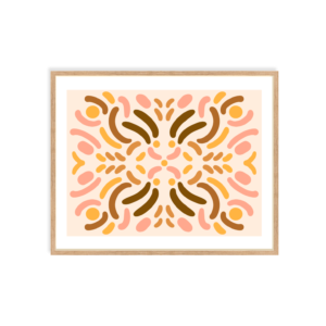 Custom design framed artwork
