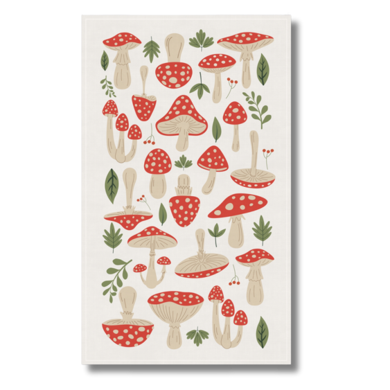 Tea towel product mock up